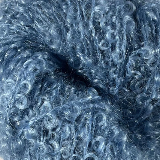 Mohair Bouclé, Isblå (fv. 1012)