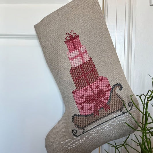 Pomp Stitch, Julesok m. røde gaver