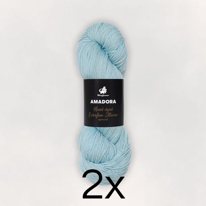 2x Amadora, isblå (fv. 19)