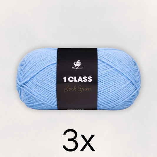 3x 1 class, Havblå (fv. 12)