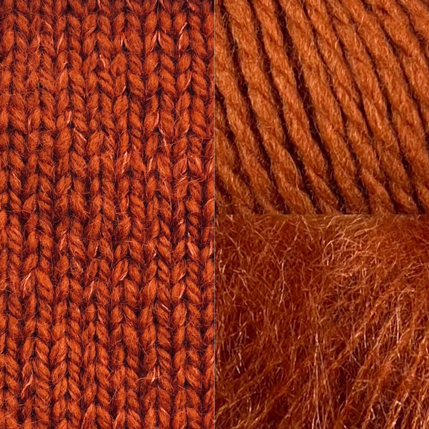 Sweater No. 25 - Rust / Rust
