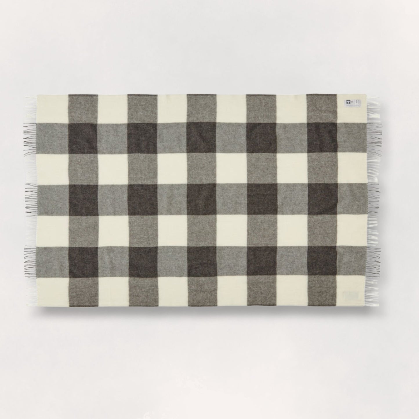 Ærø Plaid, Grey/White (fv. 101)