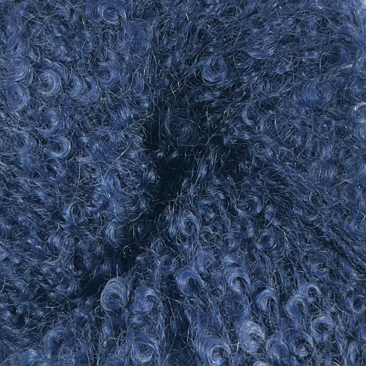 Mohair Bouclé, Dyb Blå (fv. 1018)