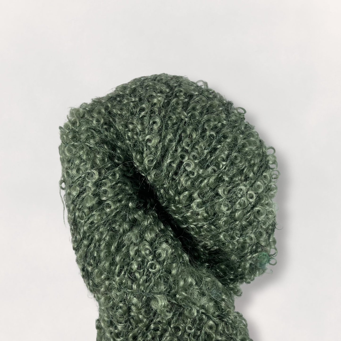 Mohair Bouclé, Oliven (fv. 1028)