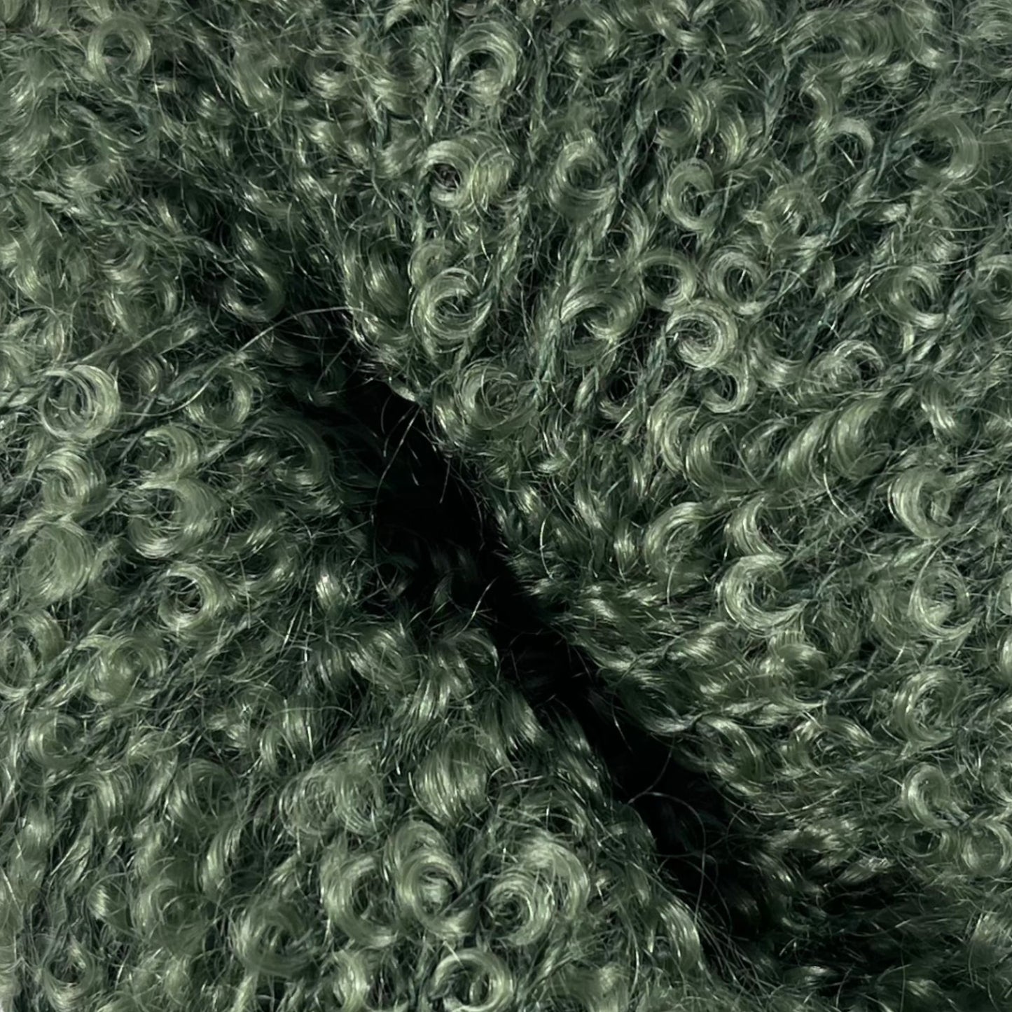 Mohair Bouclé, Oliven (fv. 1028)