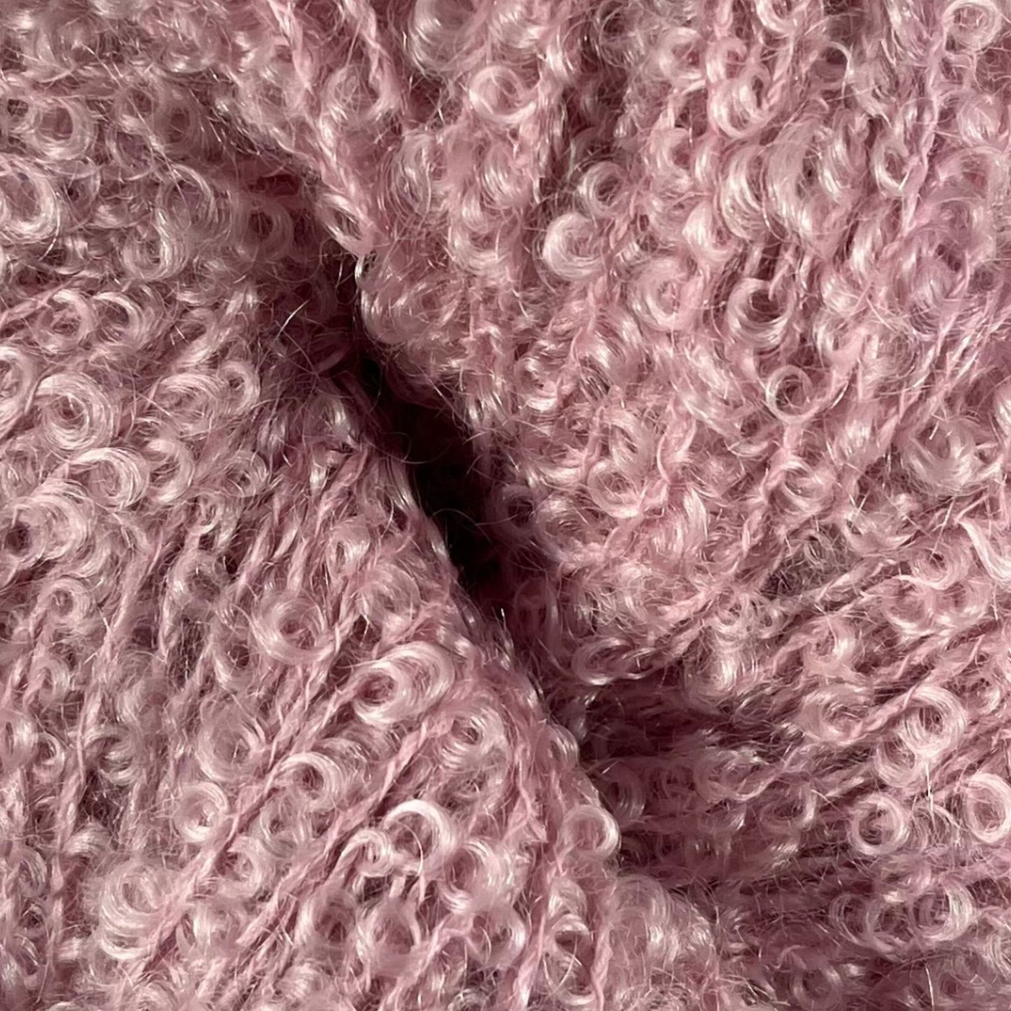 Mohair Bouclé, Rosa (fv. 1038)