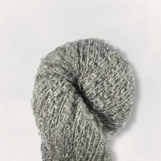 Mohair Bouclé, Sølvgrå (fv. 1081)